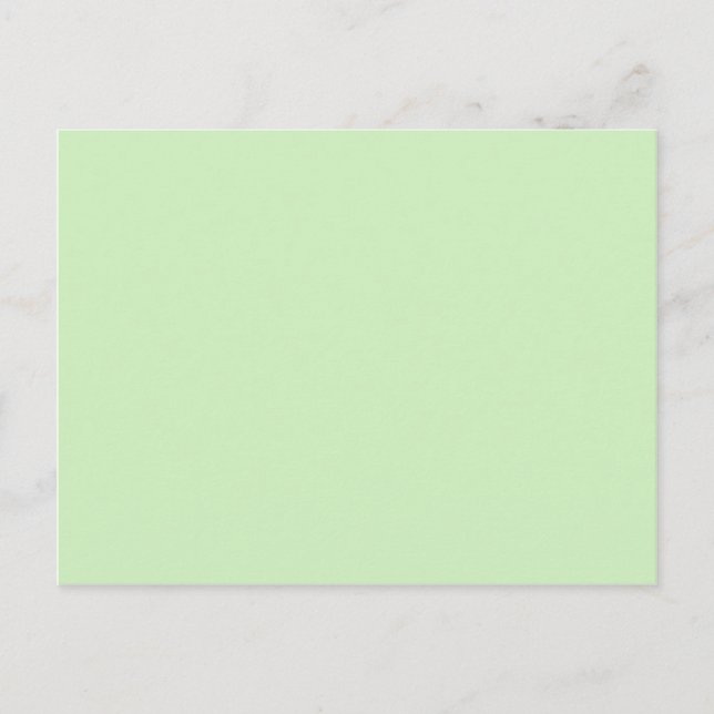 Postal color verde (Anverso)