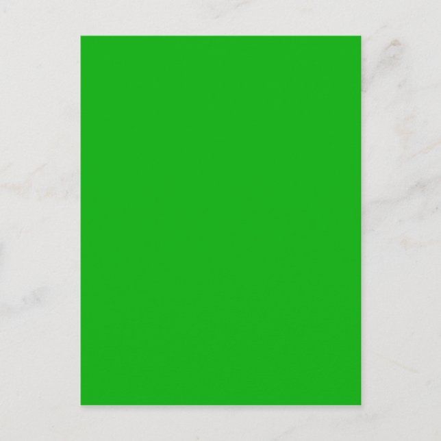 Postal Color verde G05 (Anverso)