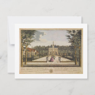 Postal Coloración 1760 Imprimir Kasteel De Essenburg