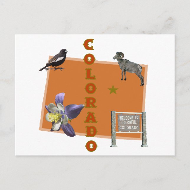 Postal Colorado (Anverso)