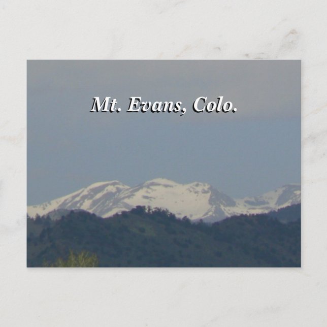 Postal Colorado (Anverso)