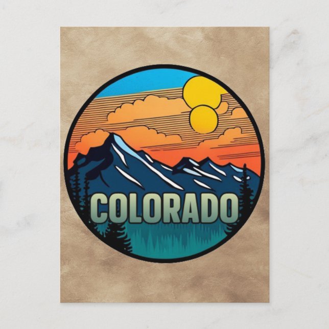Postal Colorado (Anverso)