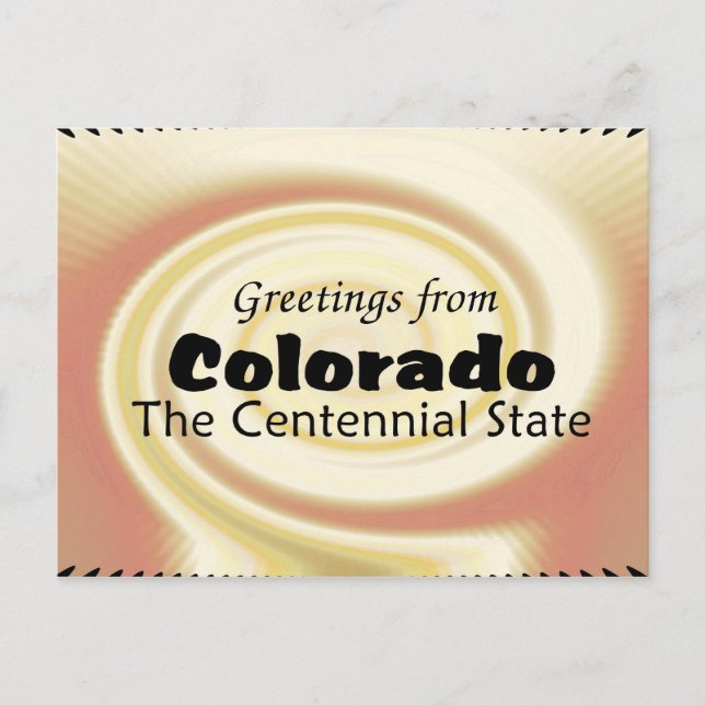 Postal Colorado (Anverso)