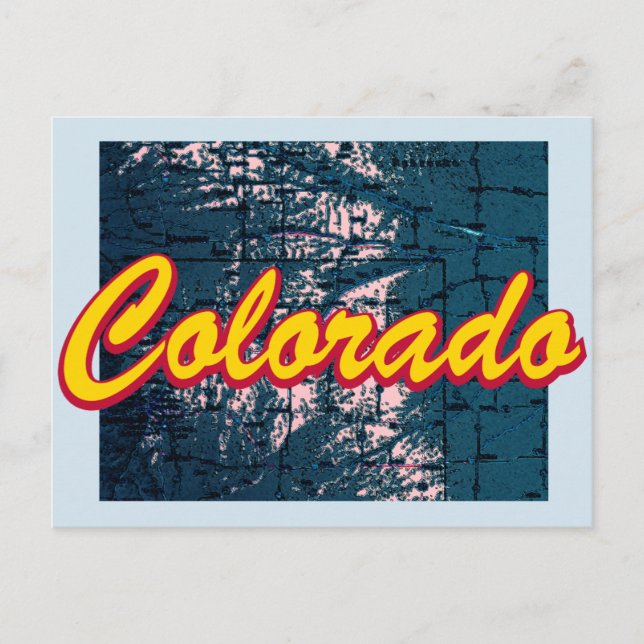 Postal Colorado (Anverso)