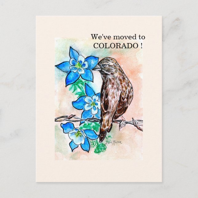 Postal Colorado (Anverso)