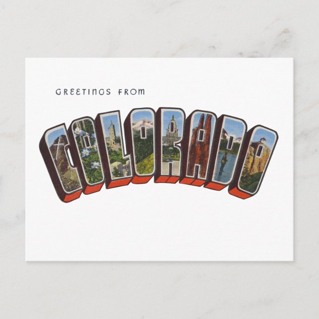 Postal Colorado (Anverso)