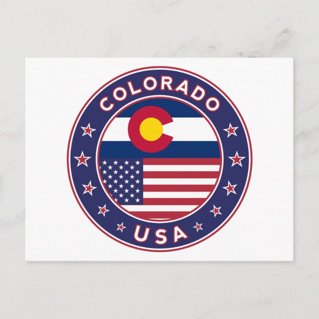 Postal Colorado (Anverso)