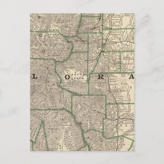 Postal Colorado 12 (Anverso)