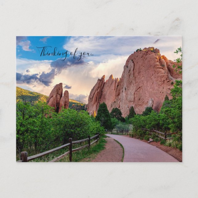 Postal Colorado South Gateway Pensando En Ti (Anverso)