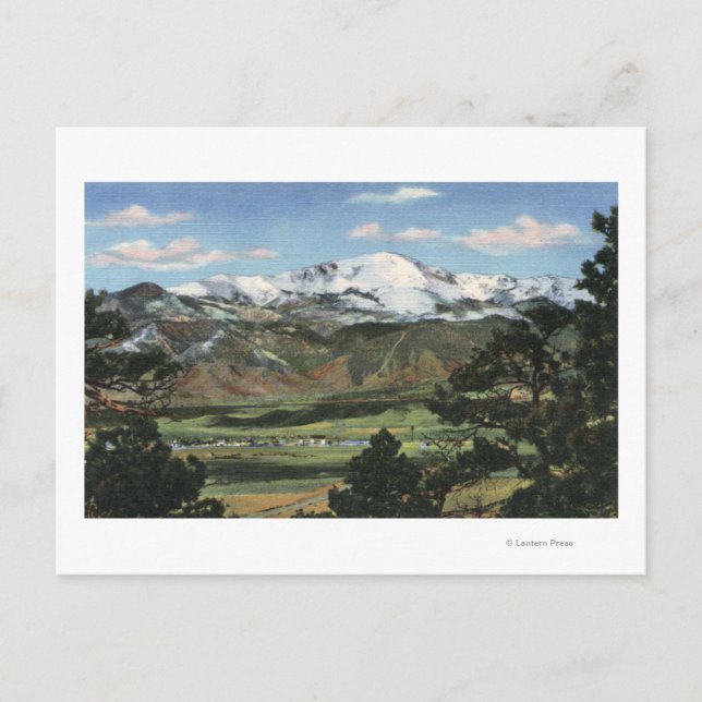 Postal Colorado Springs, CO - Pico de Pikes (Anverso)