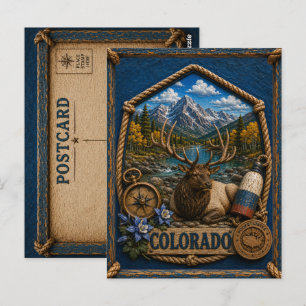 Postal Colorado Viajes Antiguos