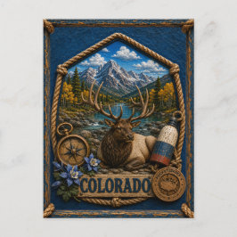 Postal Colorado Viajes Antiguos