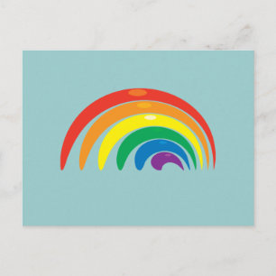 Postal Colores arcoiris