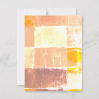 Postal Colores blandos amarillos Vwndretti