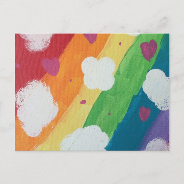 Postal Colores De Amor (Anverso)