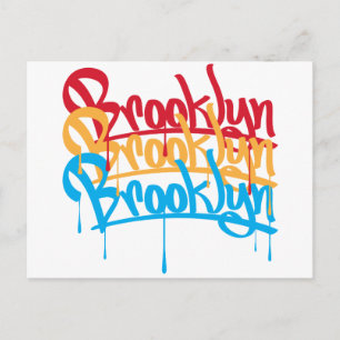 Postal Colores de Brooklyn