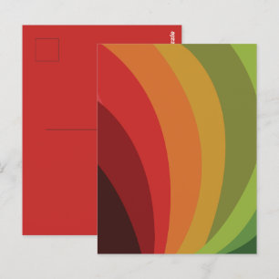 Postal Colores de caída