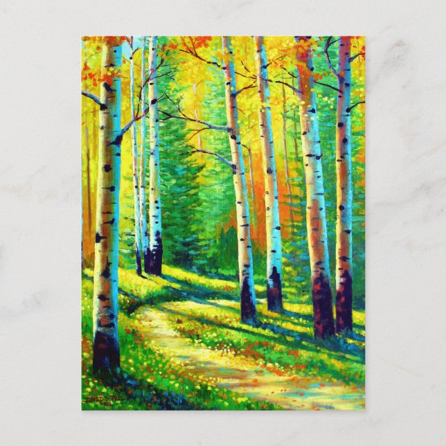 Postal Colores de la temporada (Anverso)