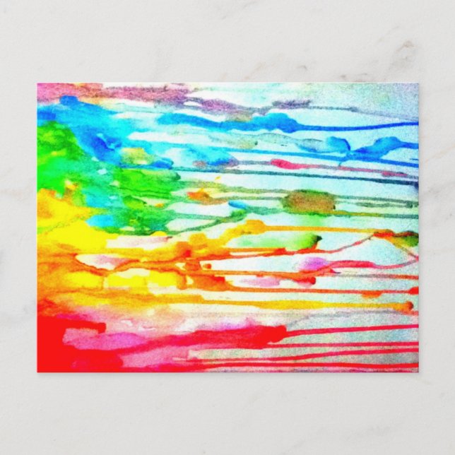 Postal Colores de la vida (Anverso)