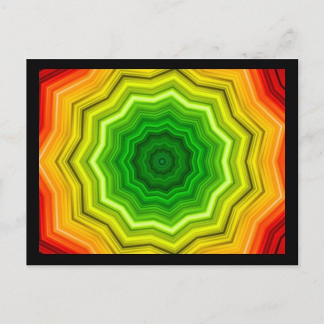 Postal Colores de la Vida (Anverso)