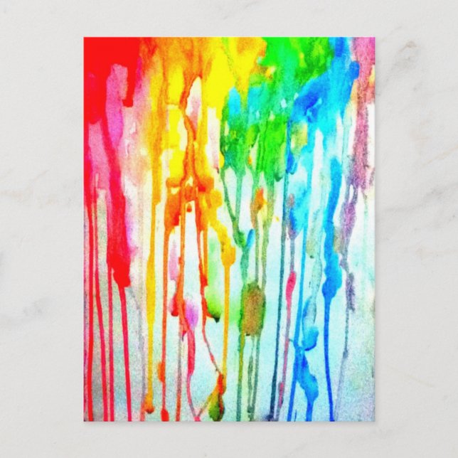 Postal Colores de la vida (Anverso)