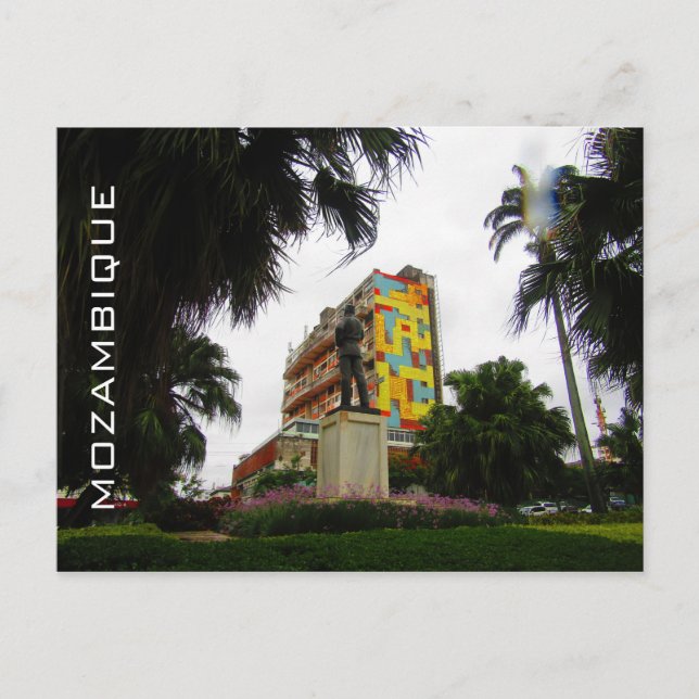 Postal colores de maputo (Anverso)