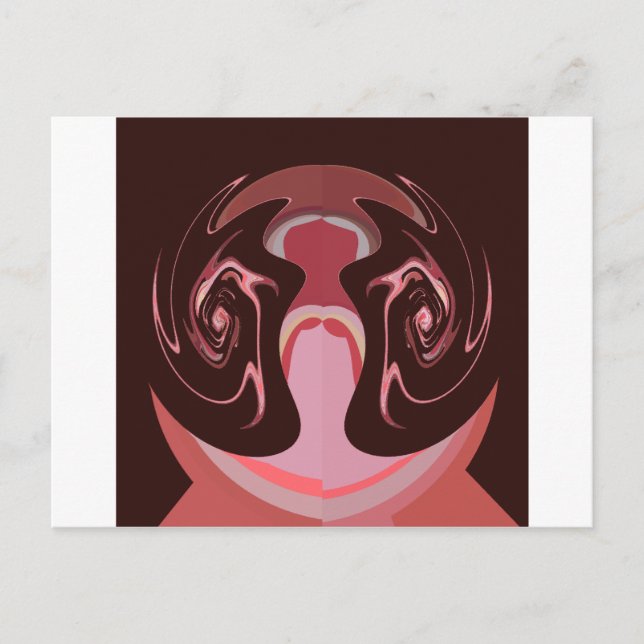 Postal Colores de máscaras de Hakuna matata (Anverso)