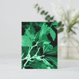 Postal Colores de otoño, hojas 7