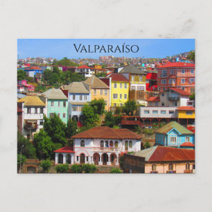 Postal colores de valparaíso