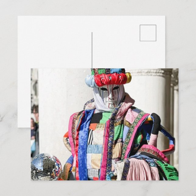 Postal Colores espectaculares del Carnivale de Venezuela (Anverso / Reverso)
