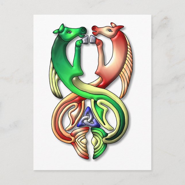 Postal Colores Kelpie (Anverso)