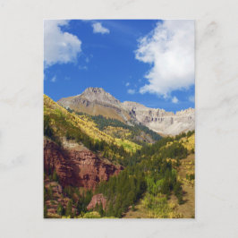 Postal Colores otoñales de Telluride Valley