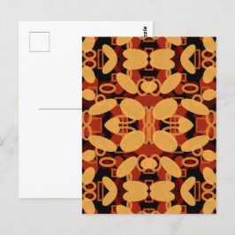 Postal Colores paisajísticos del desierto del suroeste Re