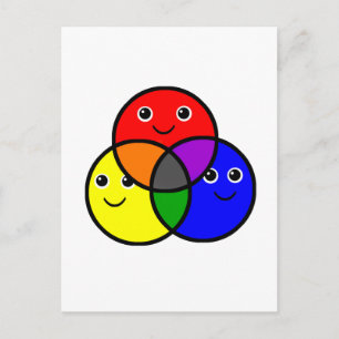 Postal Colores primarios