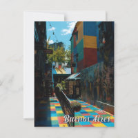 Colorida Buenos Aires Argentina Fotografía de viaj