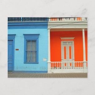 Postal Colorida calle Iquique