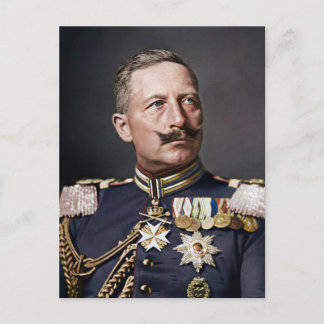 Postal Colorido Kaiser Wilhelm II 1908
