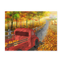 Colorido paisaje otoñal/otoñal