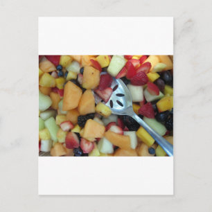 Postal Colorido surtido de frutas