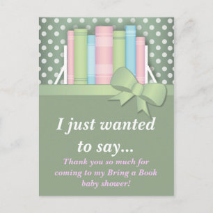 Postal Colorido trae un libro Baby Shower gracias