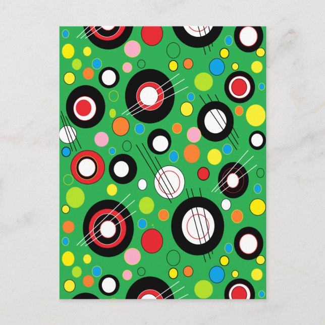 Postal Colorido Verde (Anverso)