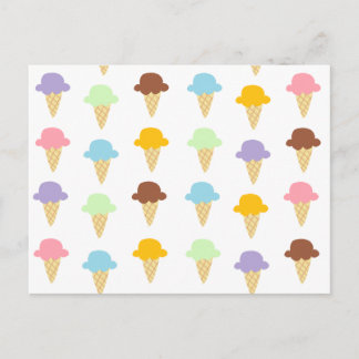 Postal Coloridos Helados