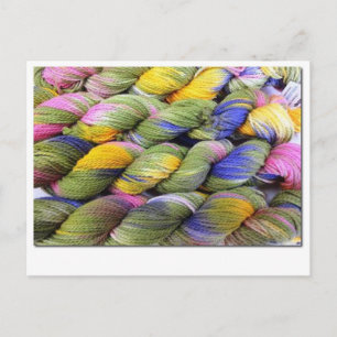 Postal ColorSpun: Yarn natural, teñido de manos