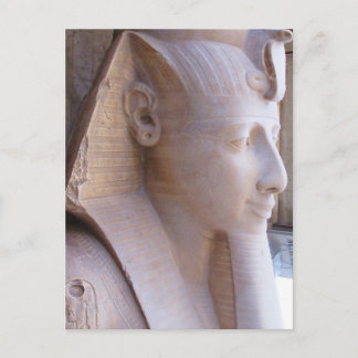 Postal Colosal estatua de Ramsés II en Memphis, Egipto