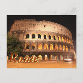 Postal Coloseo de Roma