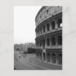 Postal Coloseo y carretera