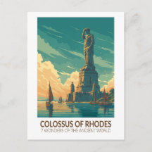 Coloso de Rodas Siete Maravillas del Mundo Arte