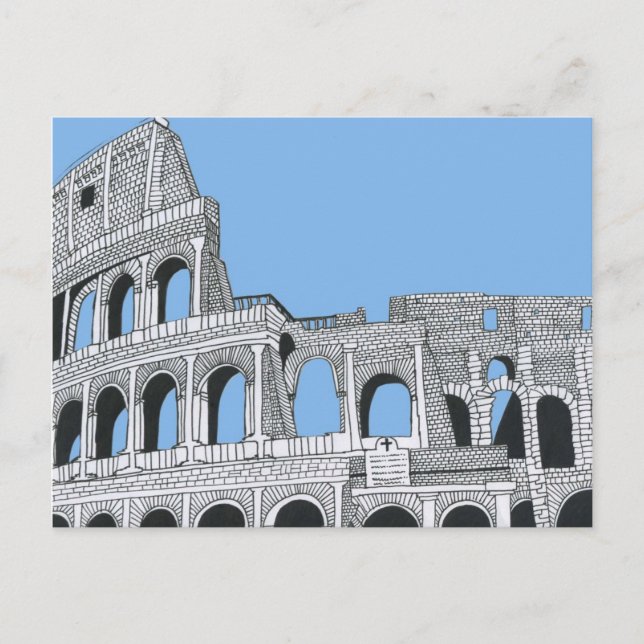 Postal Colosseo (Anverso)