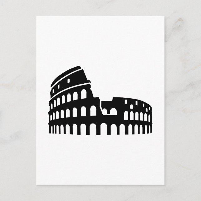 Postal Colosseo Roma (Anverso)