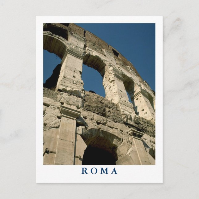 Postal "Colosseo, Roma" (Anverso)